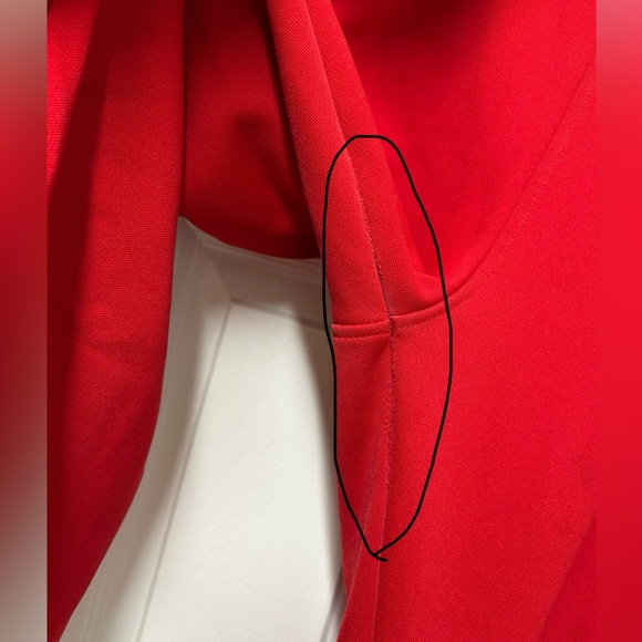 Rag & Bone Naval Track Pant, True Red with Blue Side Stripes – Size L - Picture 10 of 15